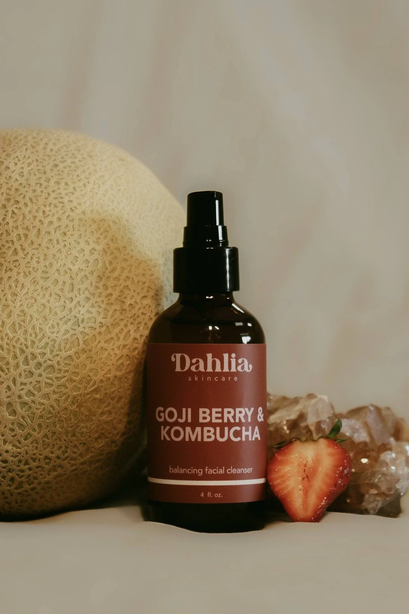 Dahlia Skincare at Dahlia Beauty Bar. Clean skincare products in Northwest Ohio. Best gentle facial cleanser.