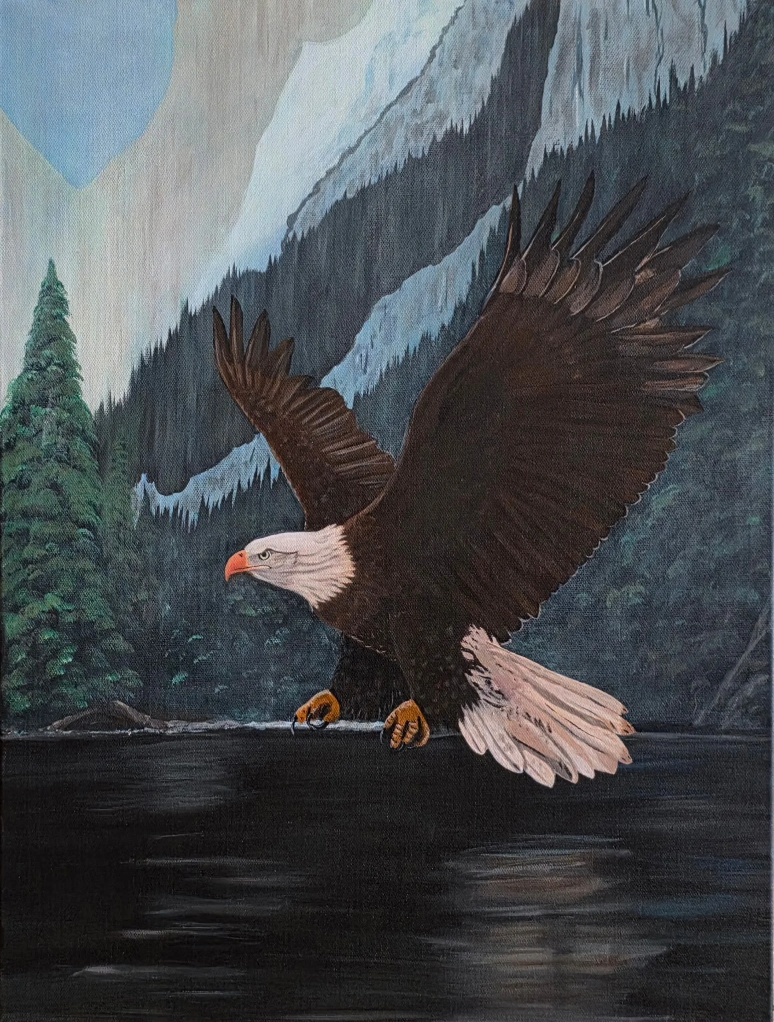 Eagle Alight | fine art prints