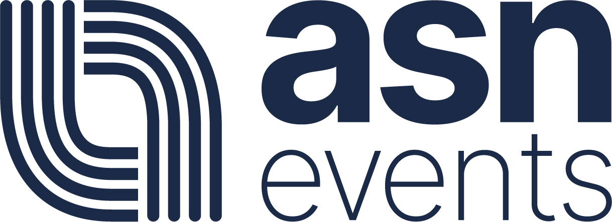Logo of ASL Events, featuring stylized lines forming an abstract 'a' and 's' followed by the text 'asl events'.
