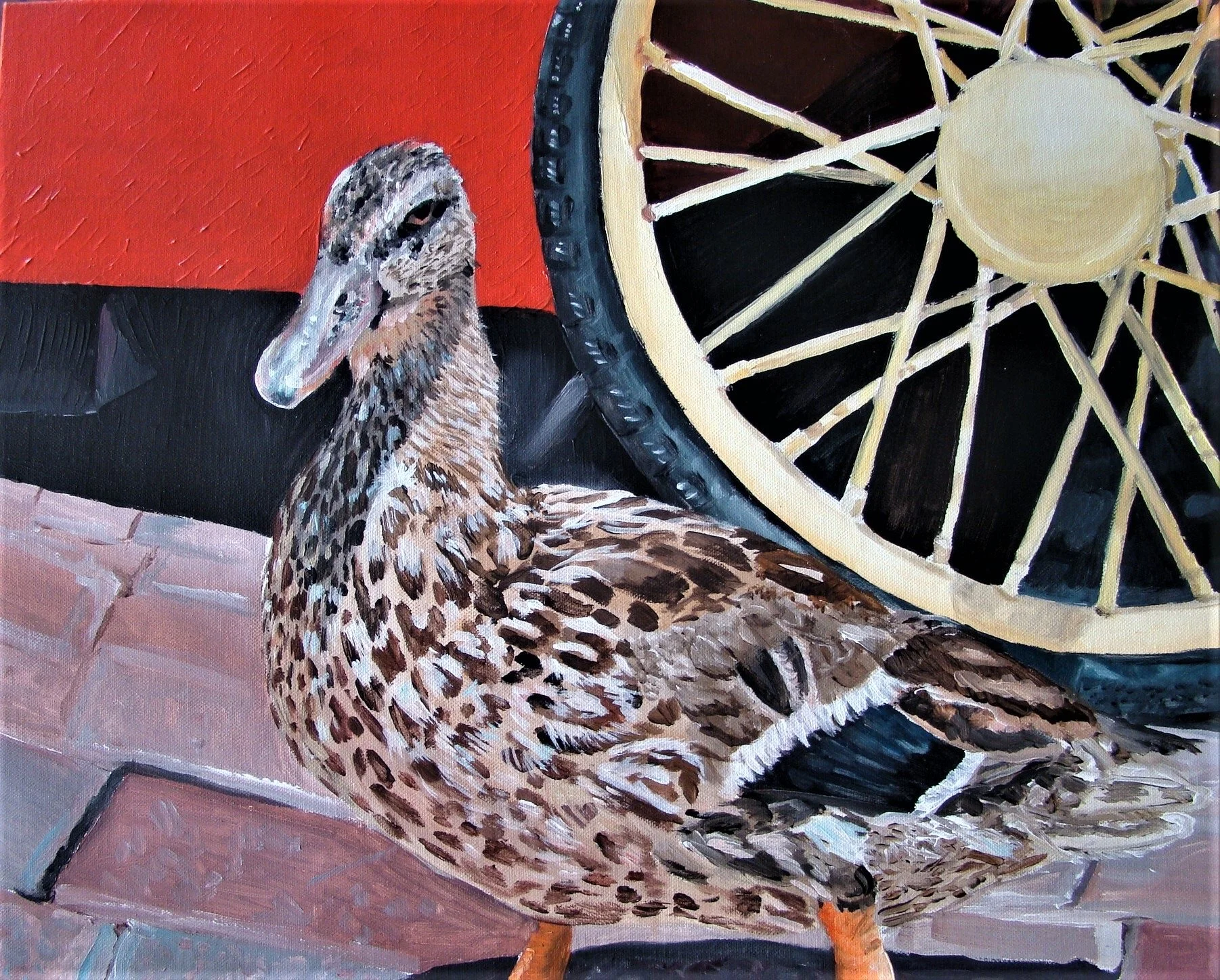 Disneyland Duck.JPG