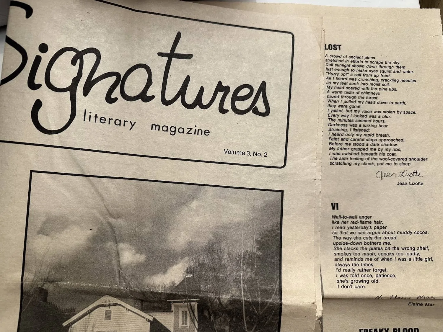 East High School literary journal.