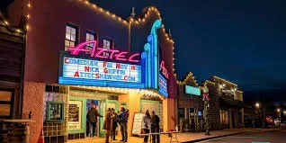 The Aztec movie theater in Shawnee