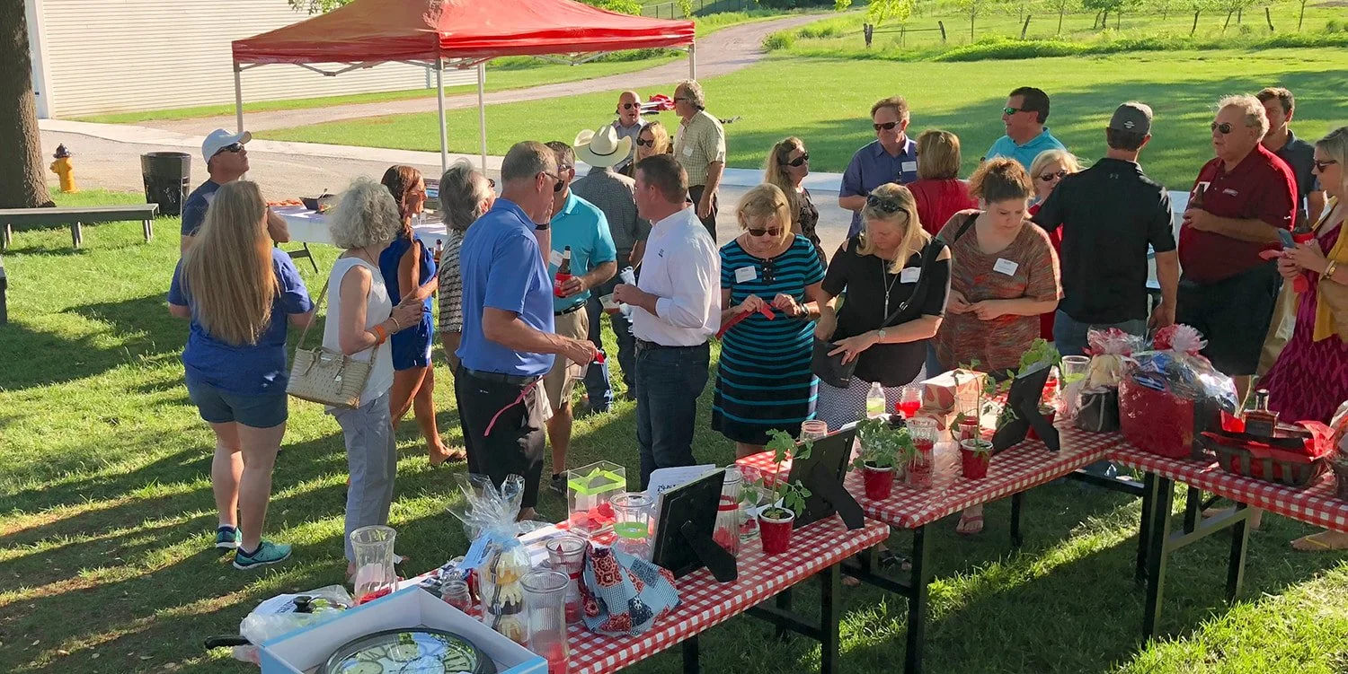 our Bloody Mary fundraiser at Shawnee Town