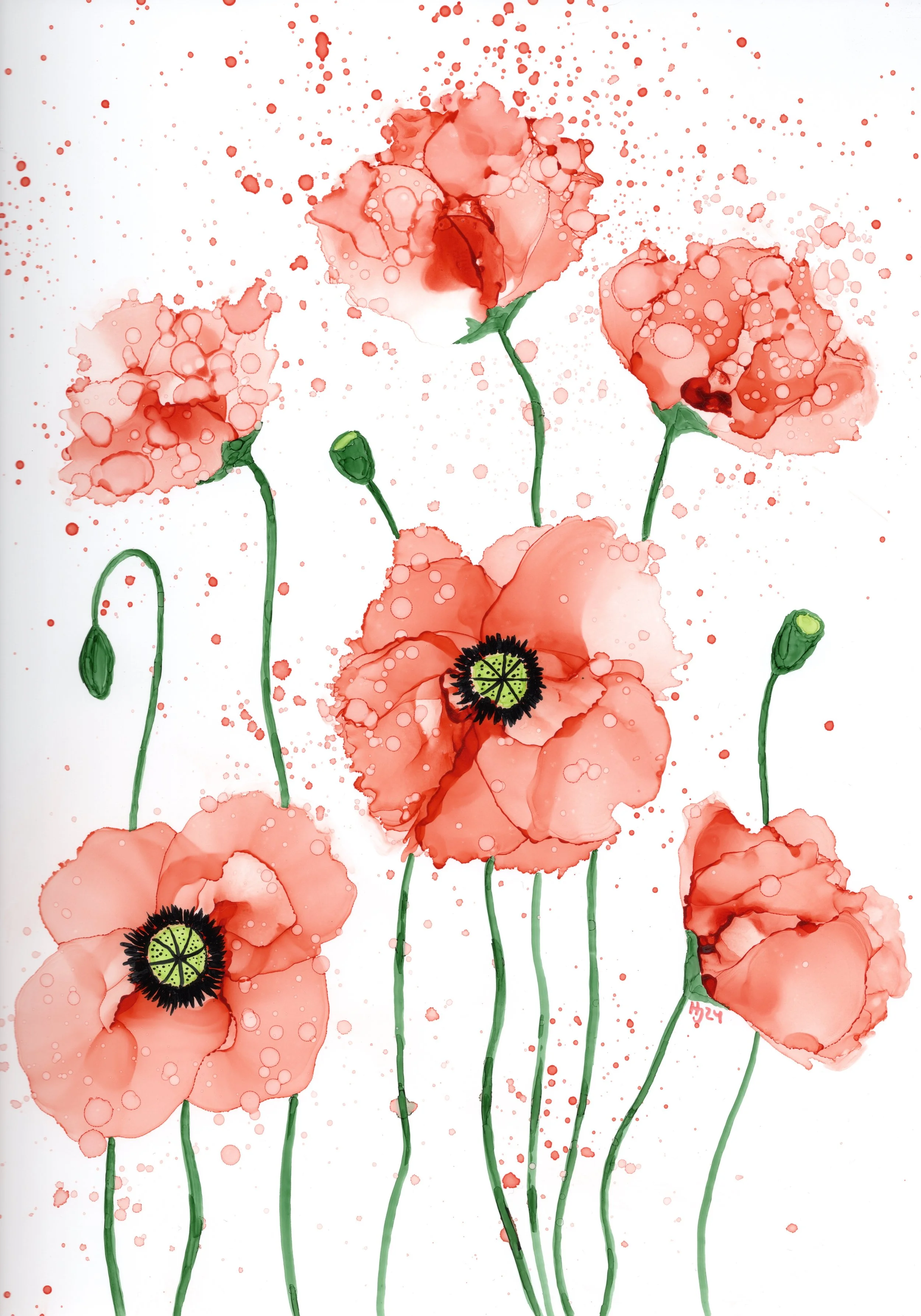 Dancing Poppies signert JPEG.jpg
