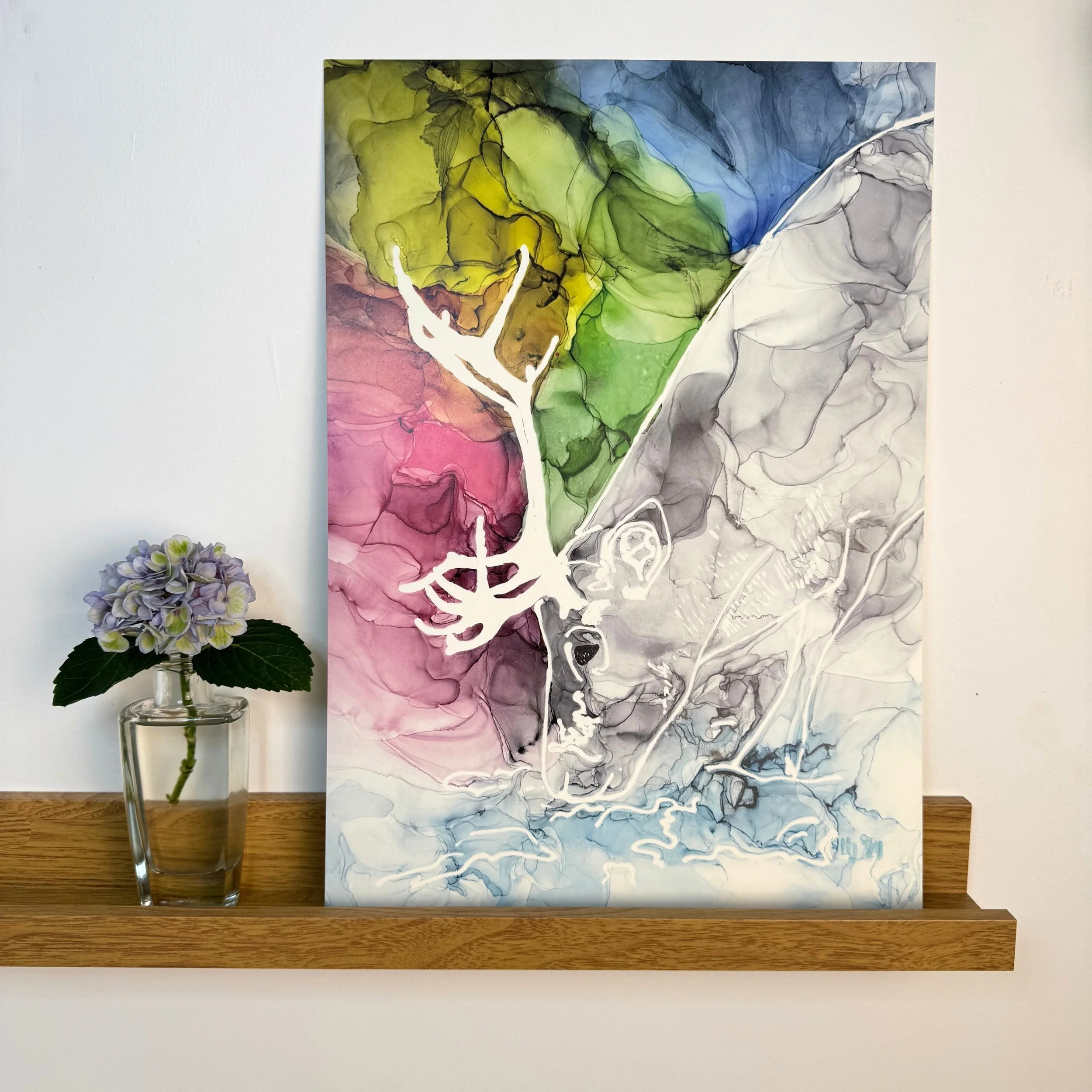 Spirit of the North, Arctic Reindeer Fine Art Print