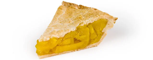 Pictured above is our Peach Pie in Gourmet configuration