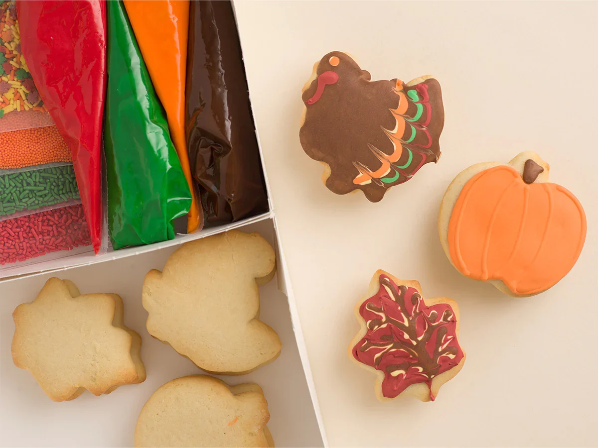 Thanks for Thanksgiving Deluxe Cookies To Decorate Kit