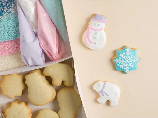 Winter Wonderland Deluxe Cookies To Decorate Kit