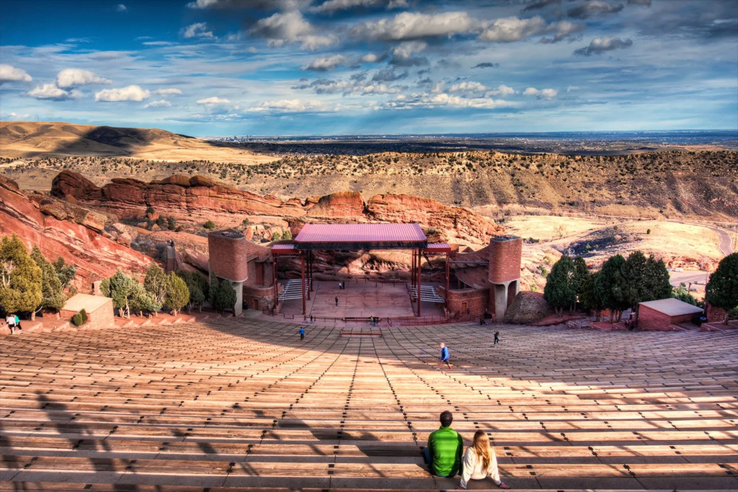 venues known for loud volume - red rocks amphitheatre