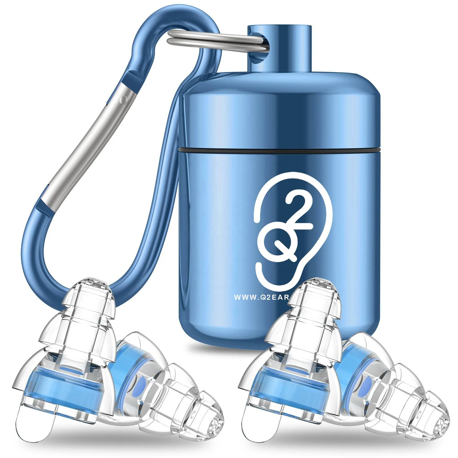 Q2 Earplugs - Blue