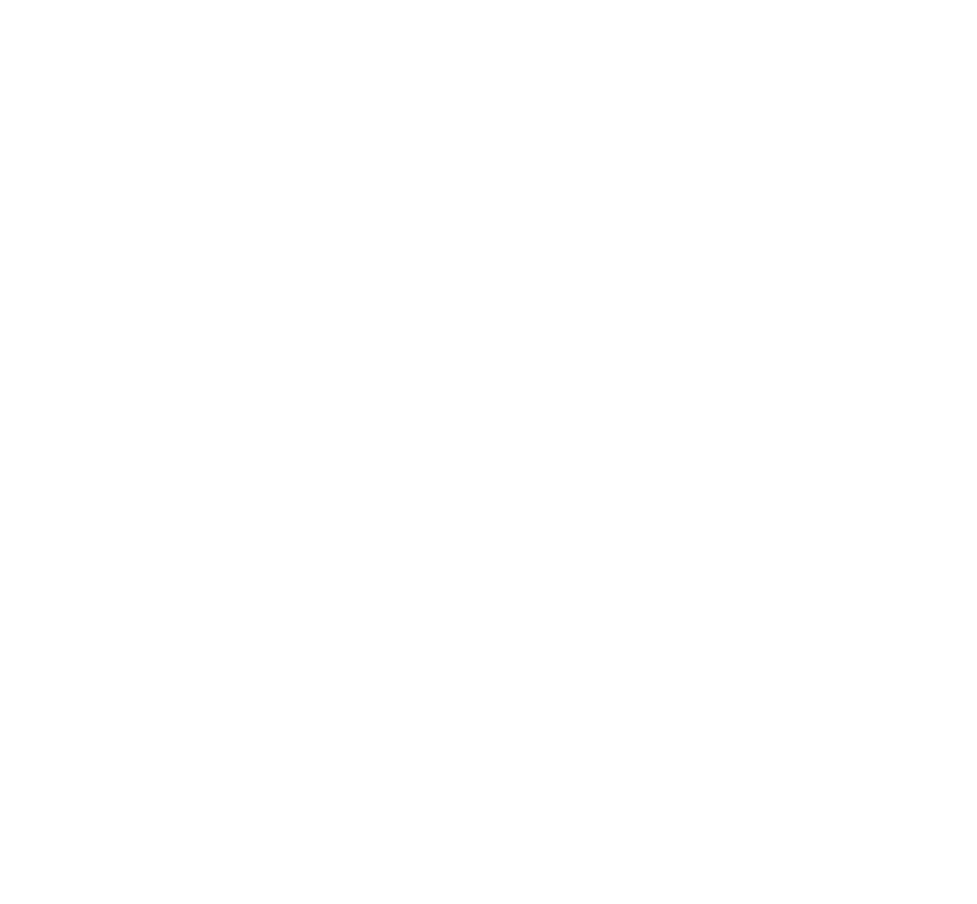 Q2 Earplugs logo consisting of an ear shape with a Q2 making the ear canal - white