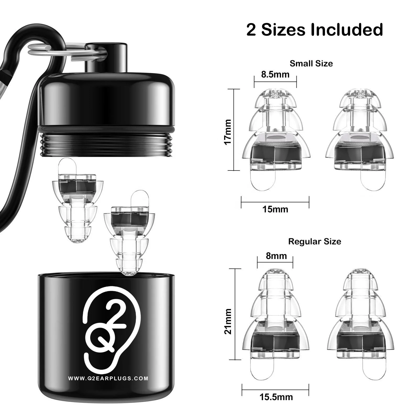Q2 Earplugs - Concert Earplugs sizes.jpg