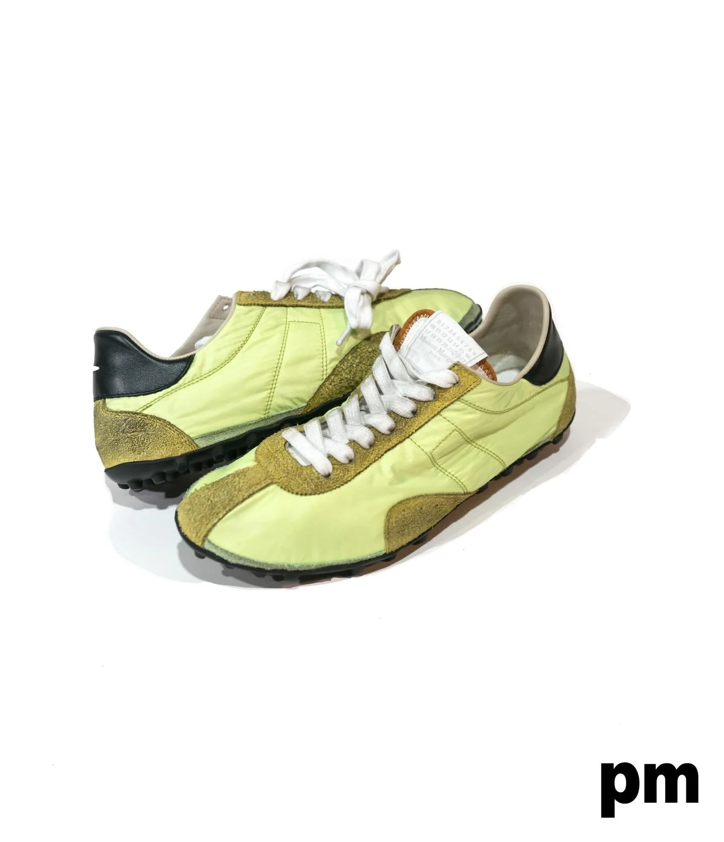 Maison Margiela &ldquo;Sprinter&rdquo; Sneaker in Butterfly Green. 

Sold. 

#piecemonger