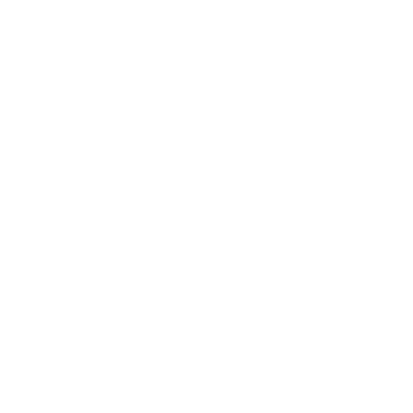 White line drawing of a balance scale on a black background.
