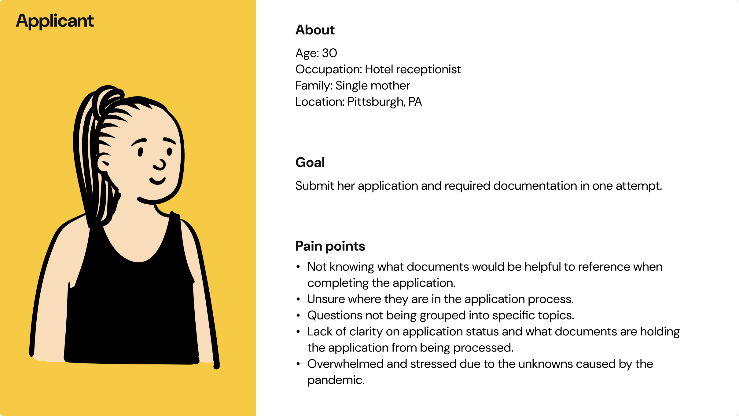 ERA Applicant Personas