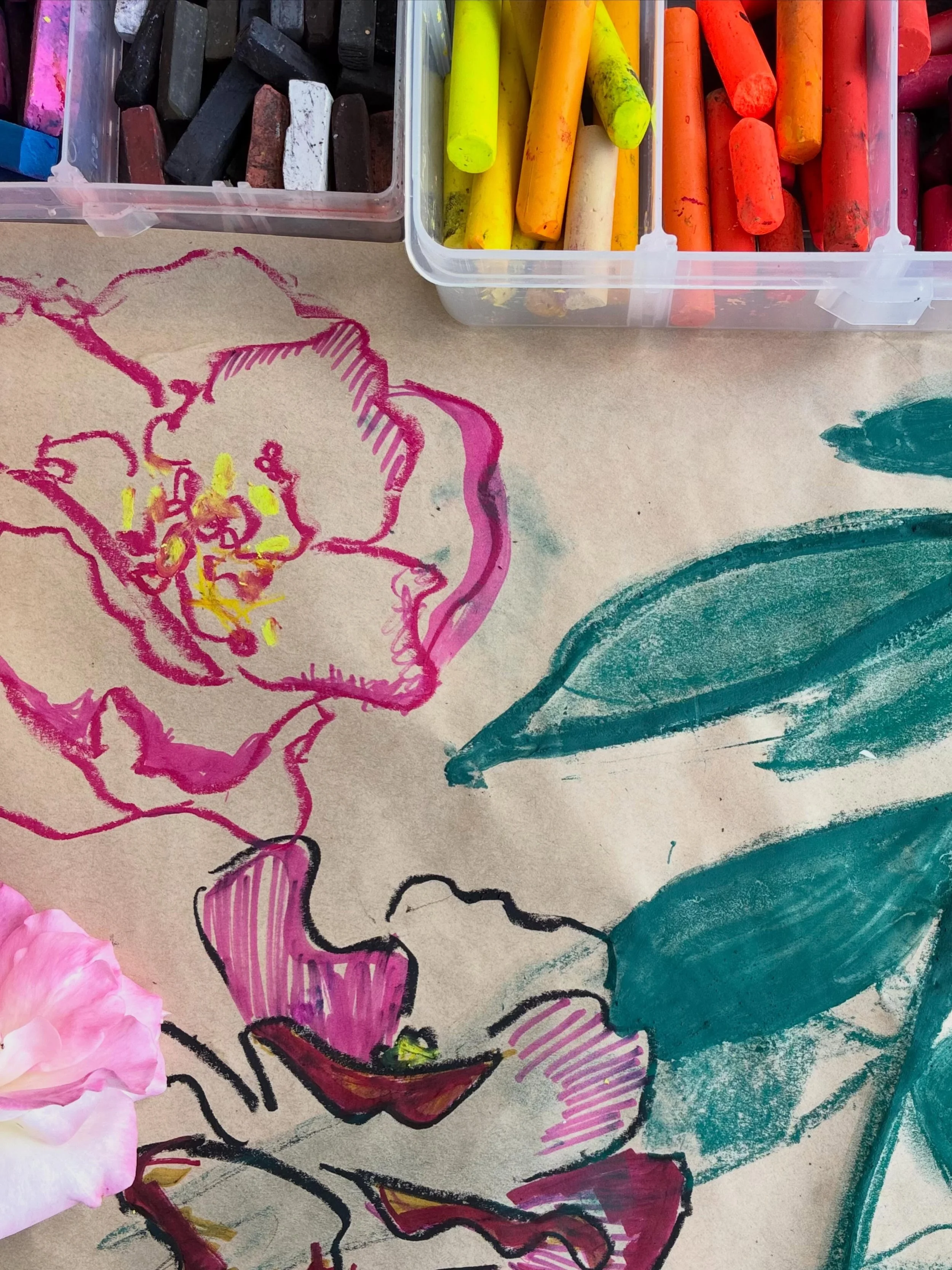 ✨CREATE NIGHT is nearly here&hellip; ✨
I&rsquo;ve been sorting oil pastels, prepping papers and getting so excited for our very first monthly Create Night at Braidy&rsquo;s ✨

Think relaxed botanical drawing, loose colour, playful creating, a drink i