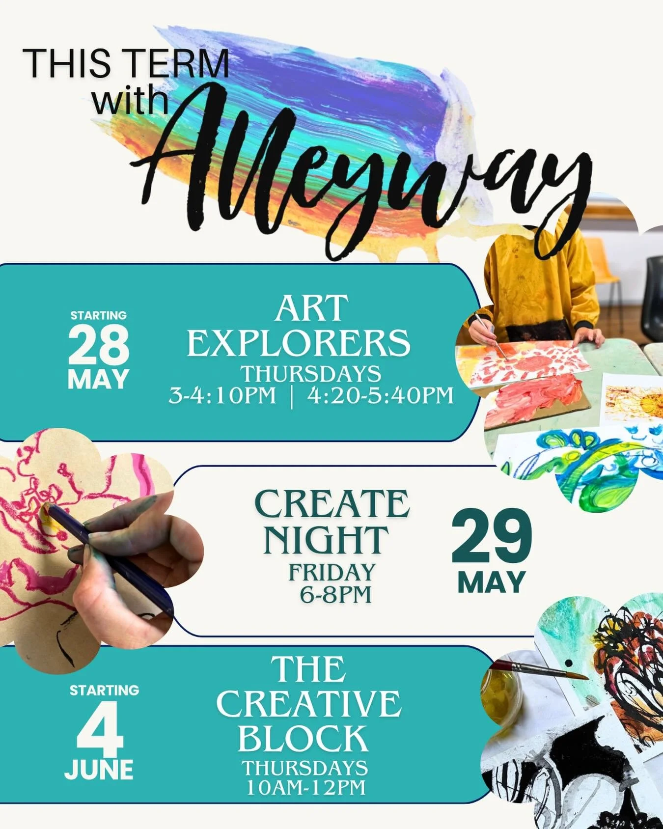 ✨ THIS WEEK! ✨
Your sign to finally book the thing you&rsquo;ve been thinking about&hellip;

🎨 A confidence-building creative space for your creative kid? &rarr; ART EXPLORERS (Boolaroo | Thursdays after school &mdash; starts this week!)
🌿 A monthl