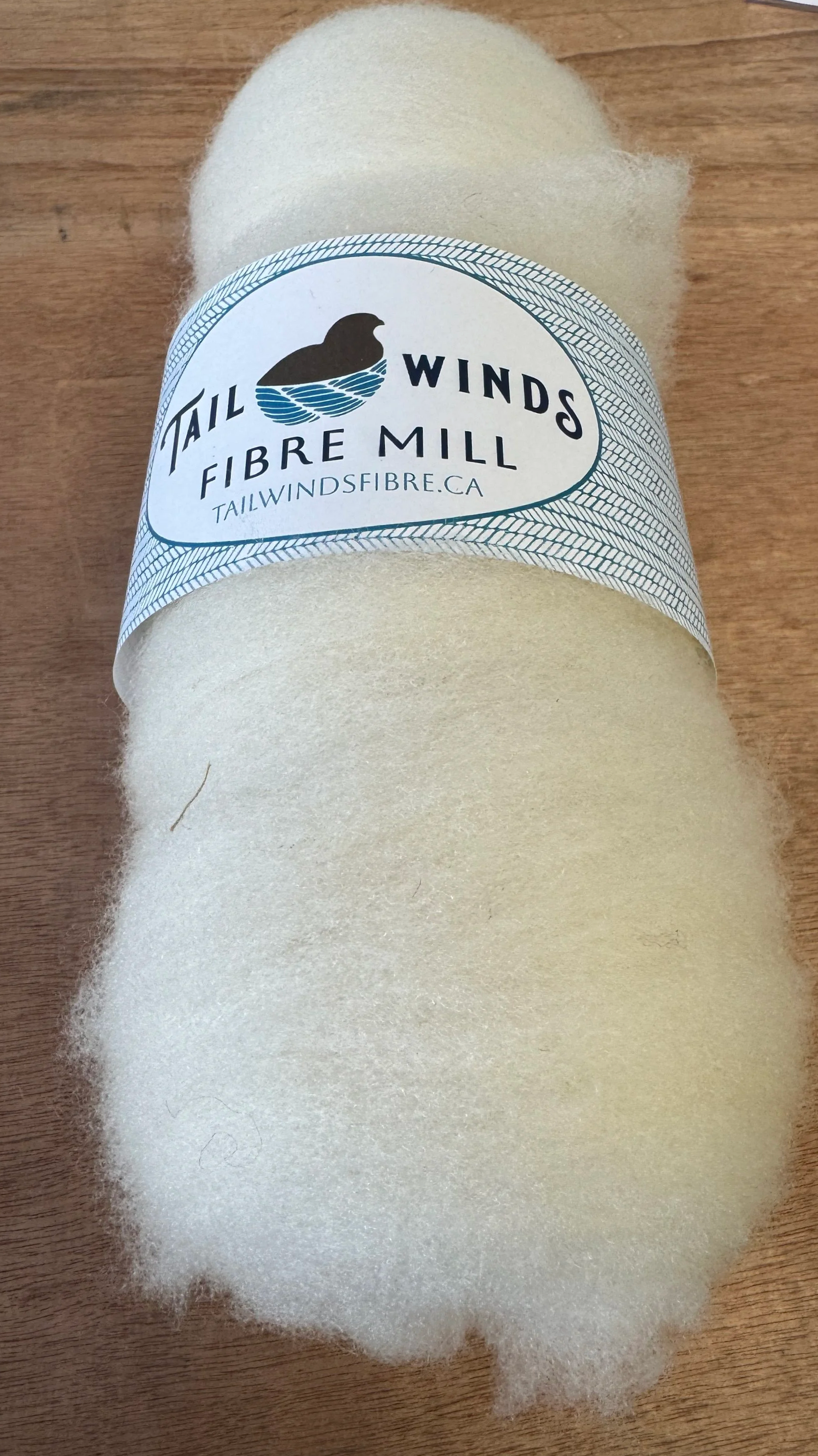 Roving - Romney - Natural White