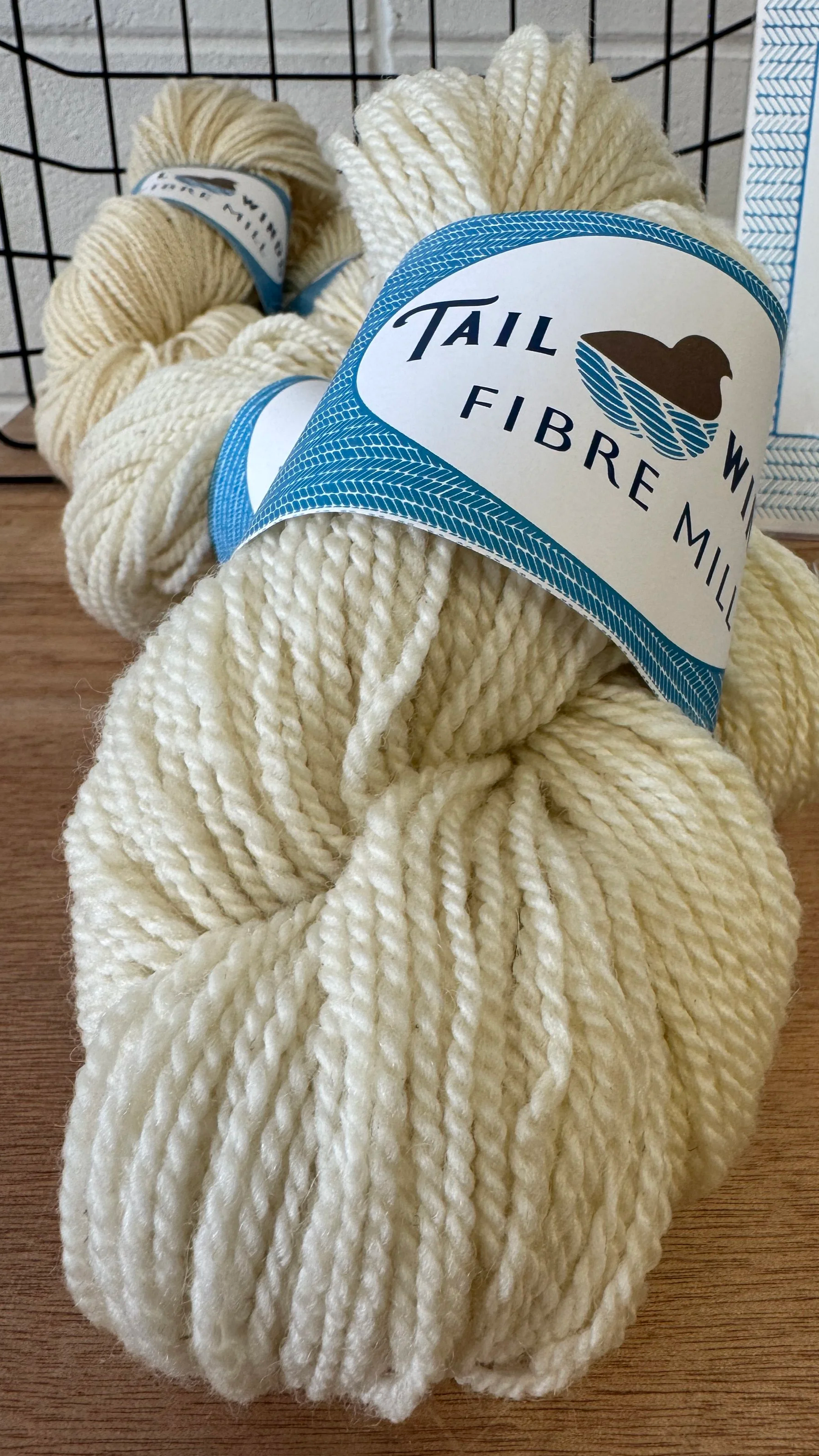 Chunky Weight Yarn - Clun Forest, Natural White