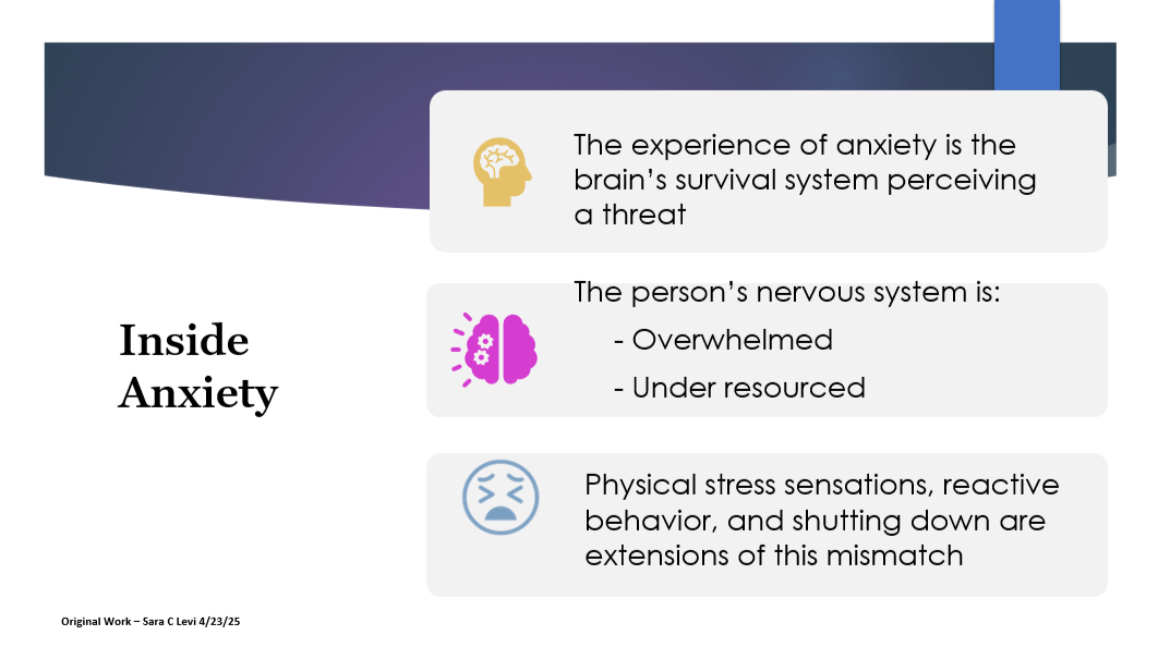 Drawn from original presentations and trainings in higher education (Waubonsee Community College, 2025) and community settings focused on mental health, stress, and trauma-informed support.