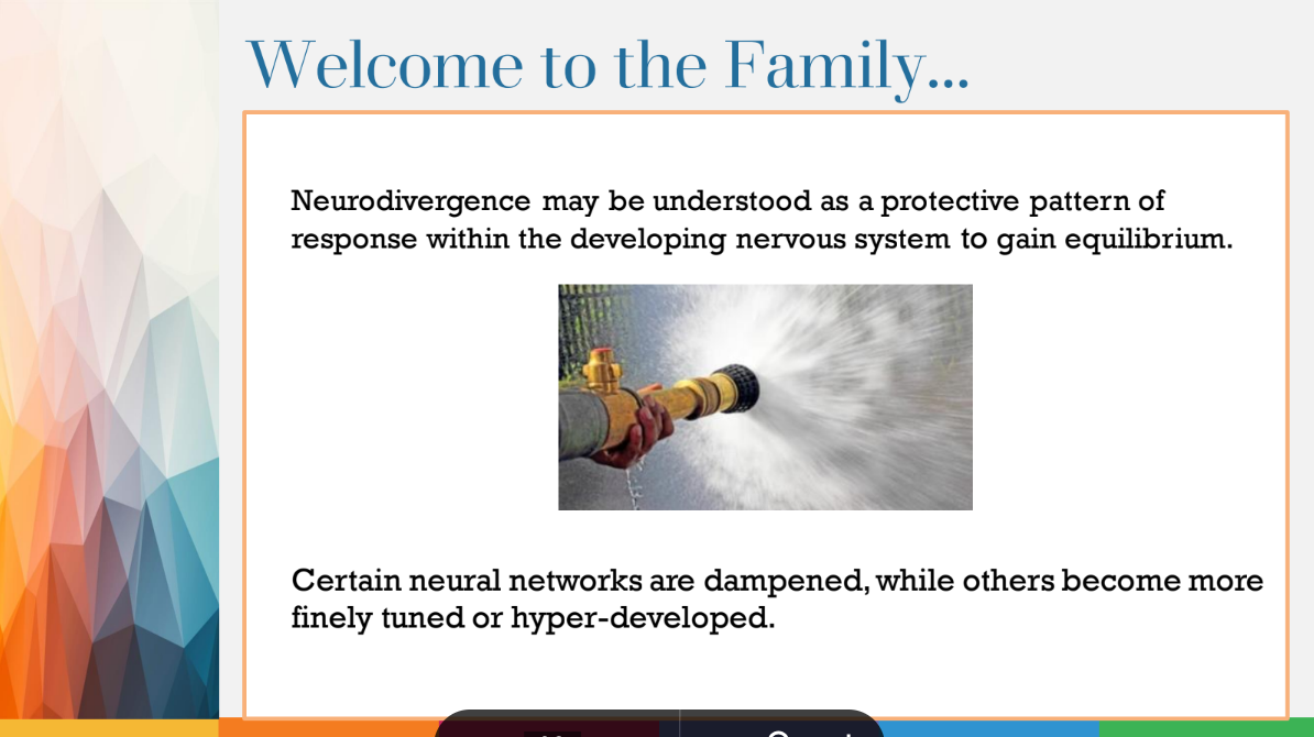Adapted from original presentation at Moraine Valley Community College (2024) on neurodiversity, sensory processing, and patterns of responses across educational and workplace settings.
