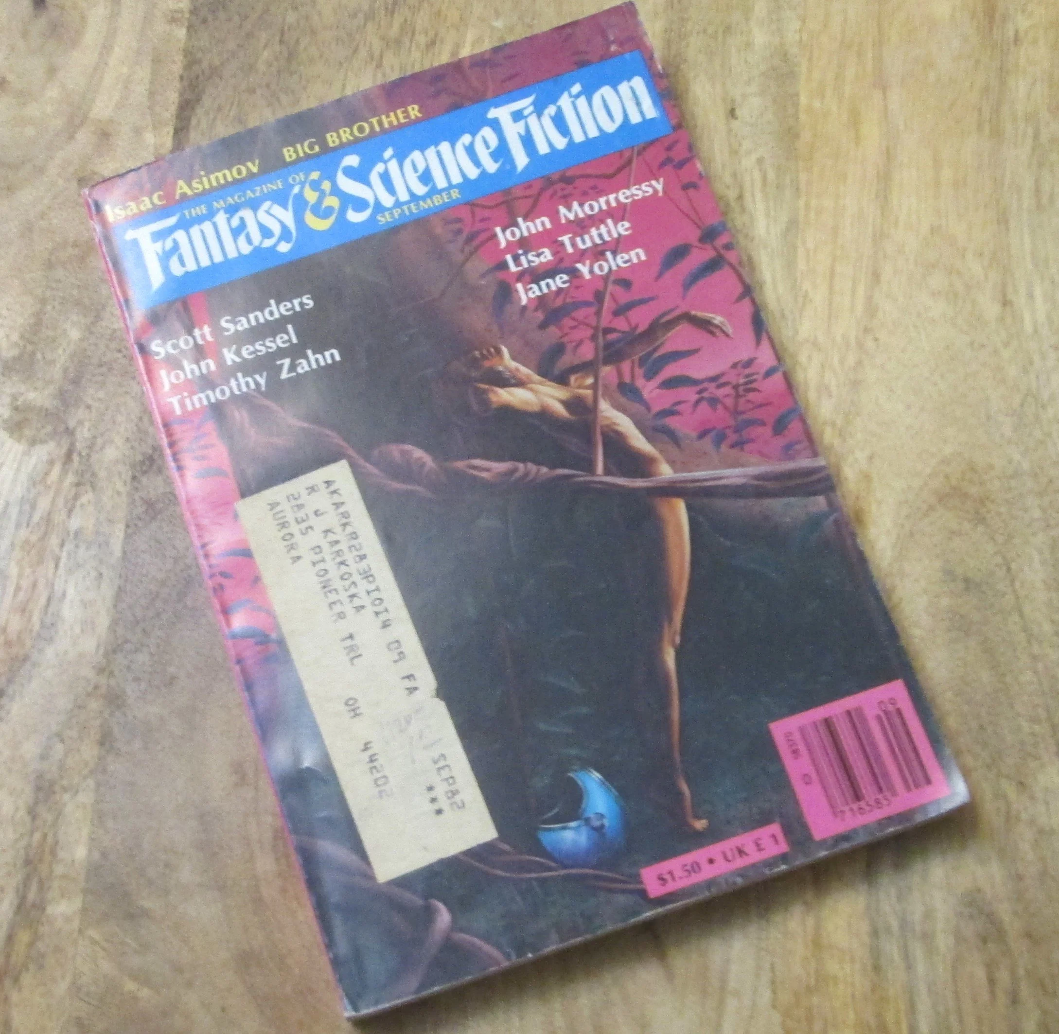 Fantasy & Science Fiction Magazine, September 1982