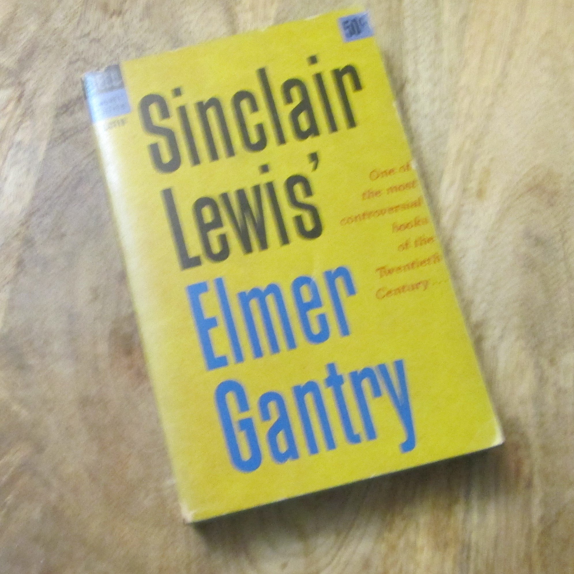 Elmer Gantry by Sinclair Lewis, 1954 Edition Paperback