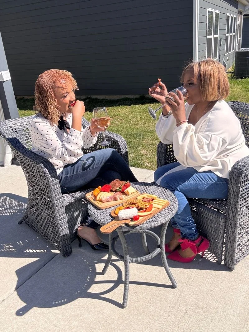 Women-owned and black business owners Lee Rogers and Tiffany McCombs charcuterie boards and grazing tables in Nashville, TN