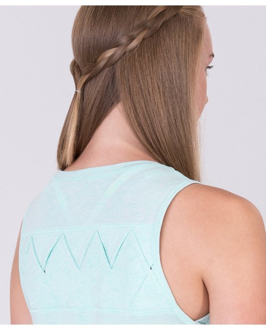 ivivva by lululemon tank with lattice back detail, designed by Katie Royce Design Studio.