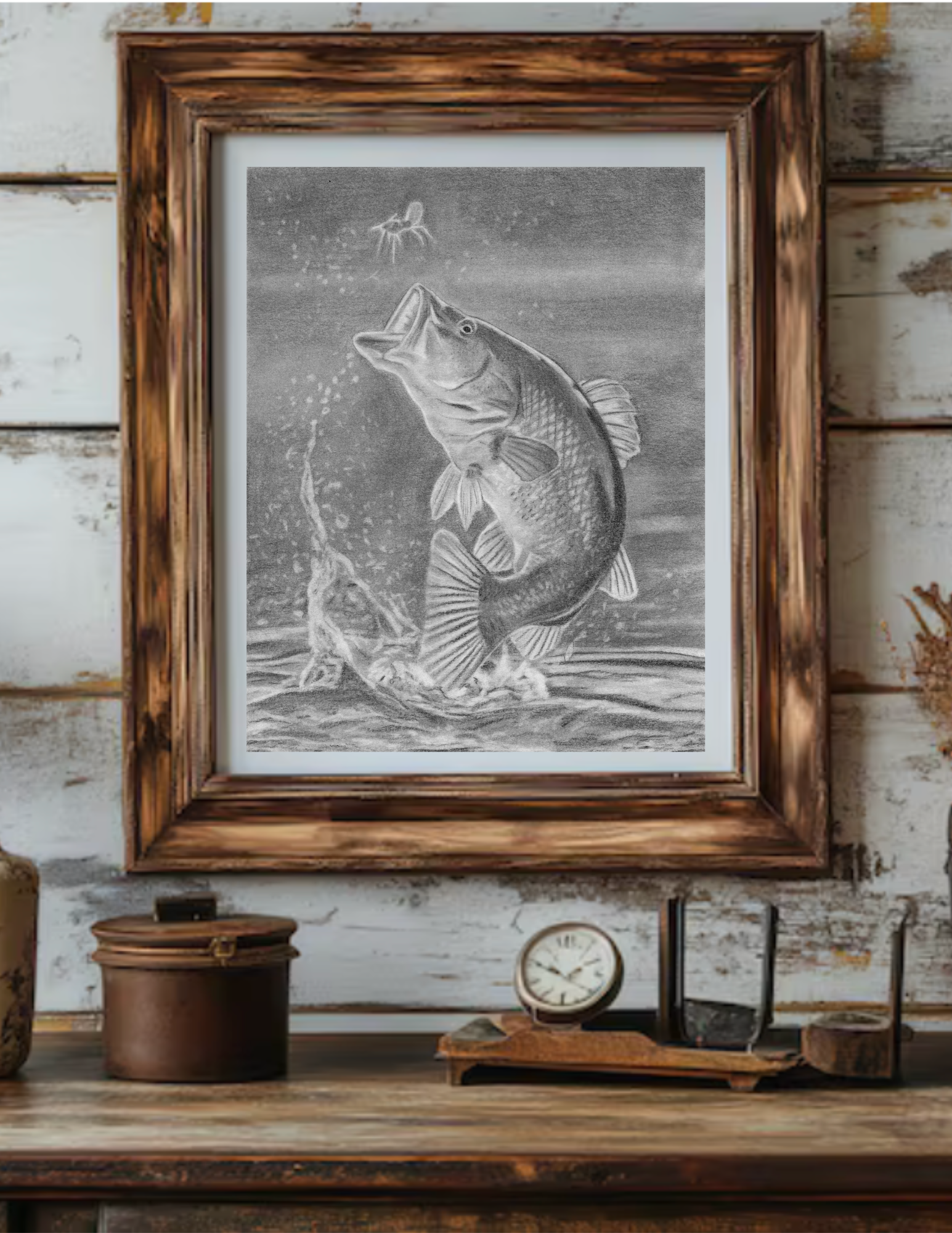 "Breaking the Surface" Fine Art Print