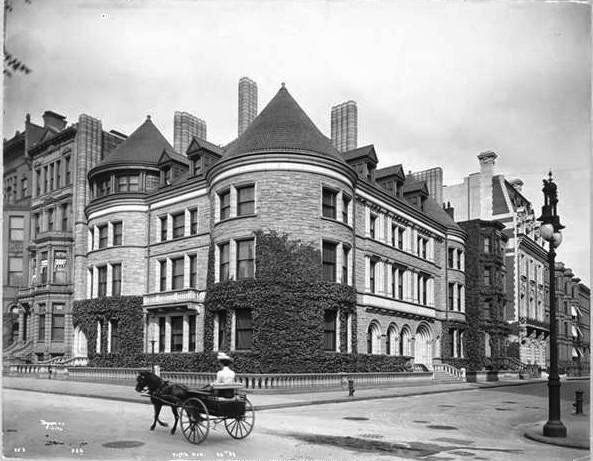 The Fifth Avenue mansion of Henry and Lousine Havemayer in the 1880s
