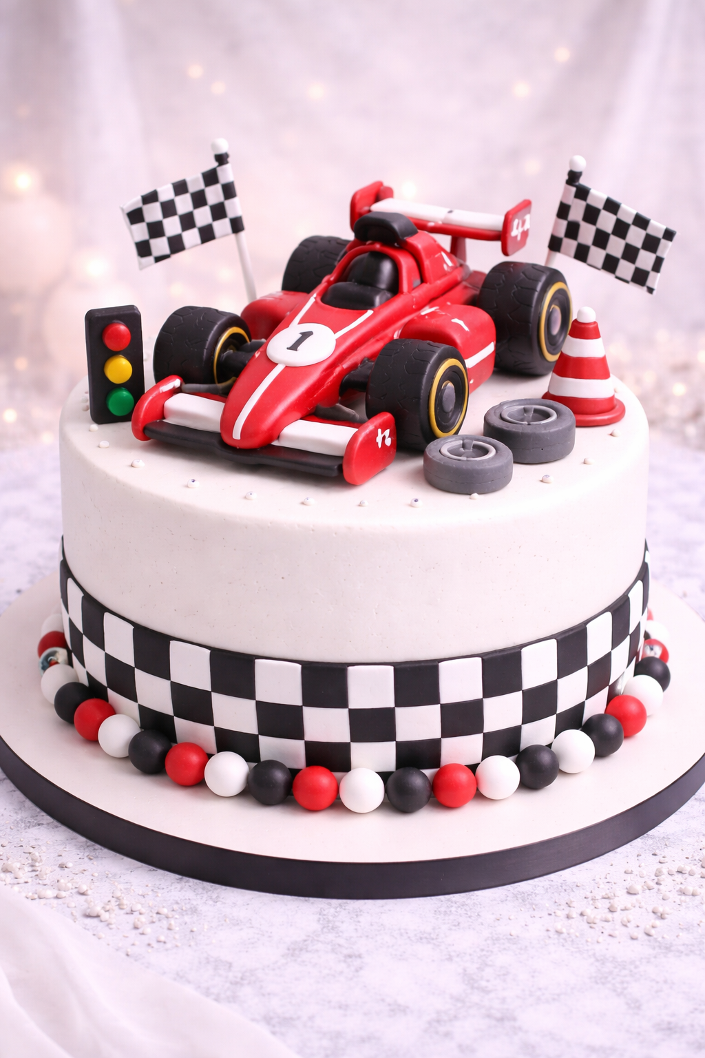 Racing Car Cake