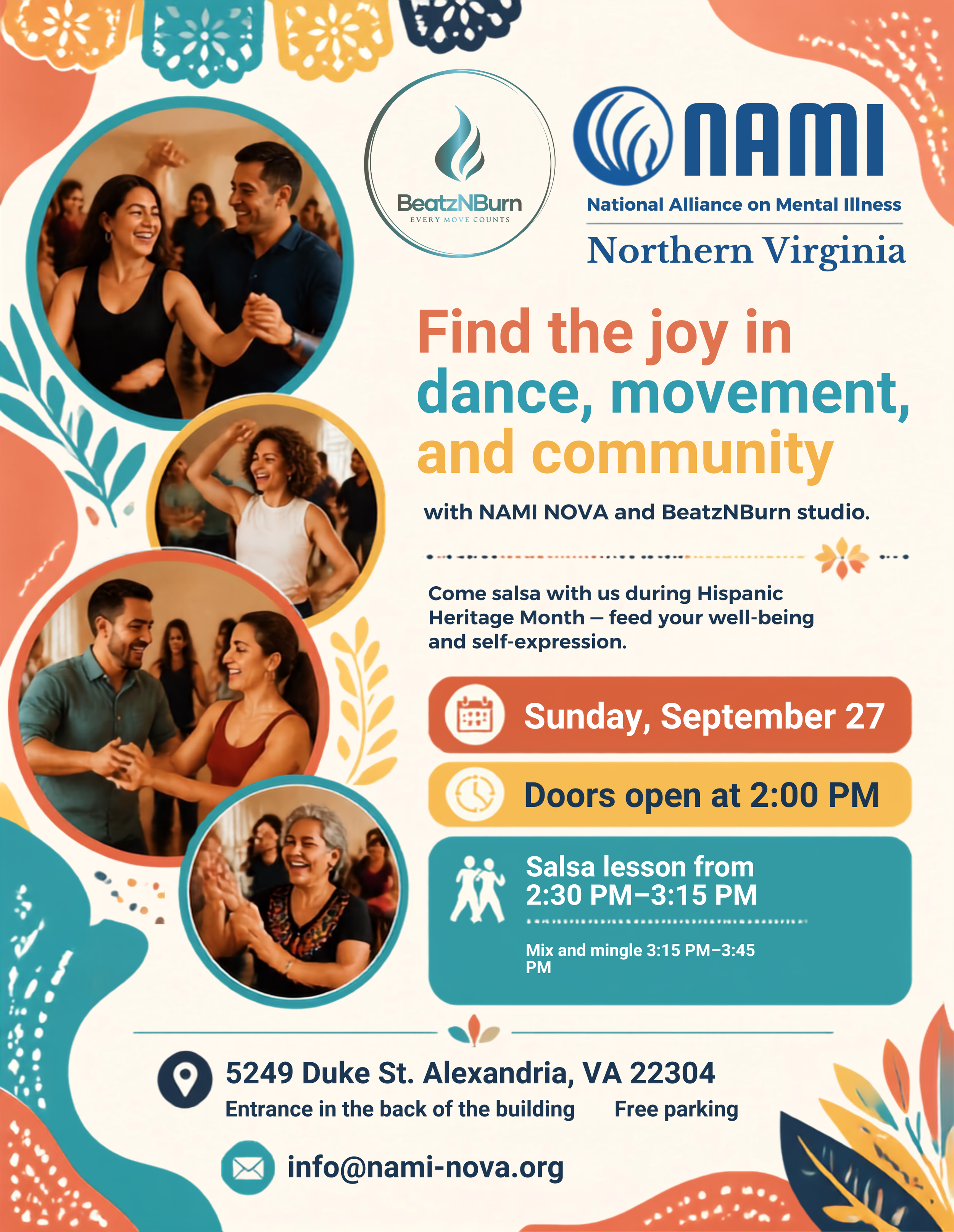Salsa Class with NAMI