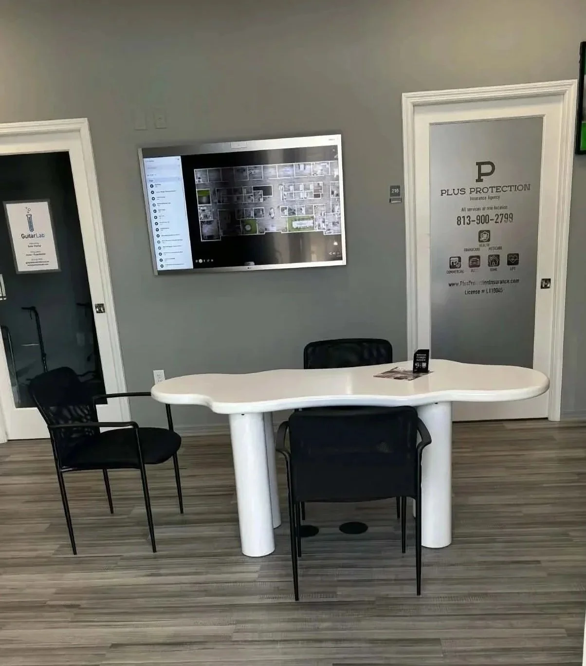 Office Lobby and Waiting Area