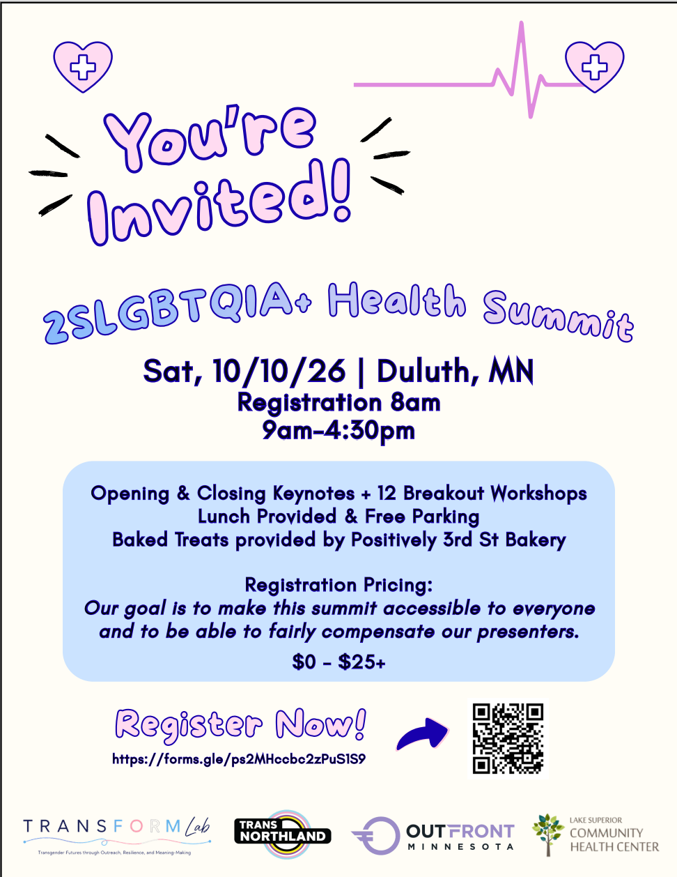 2SLGBTQIA+ Health Summit