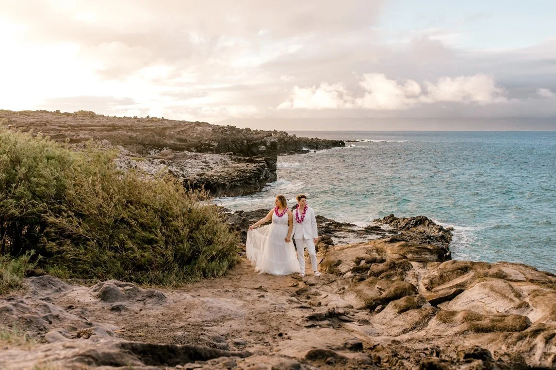 Getting Married at Oneloa (Ironwoods) Beach in Kapalua, Maui: A Guide for Elopements &amp; Intimate Weddings