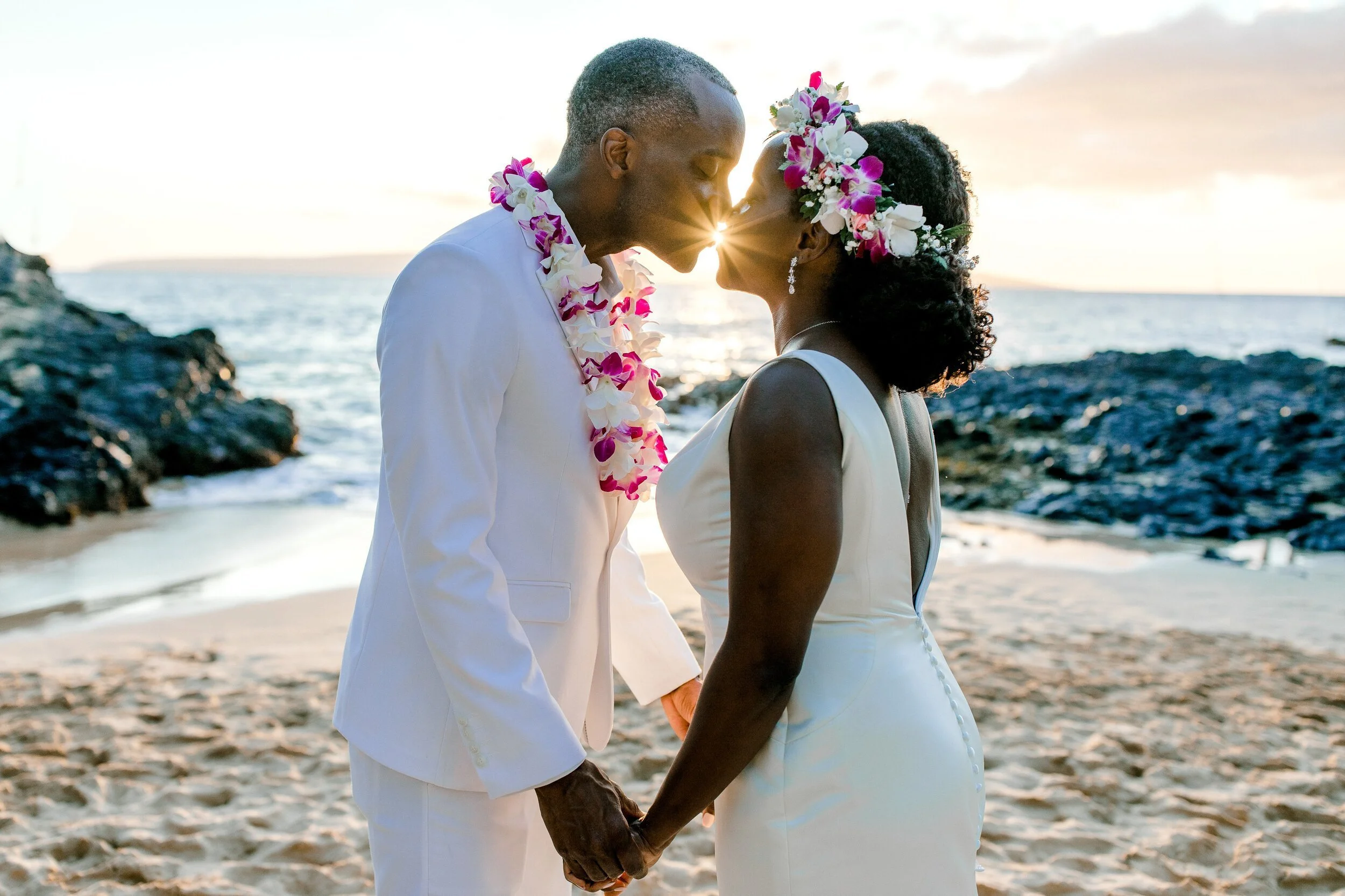 New Year's Elopement at Makena Cove, Maui 