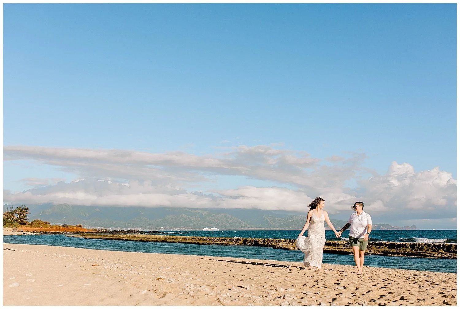 Honeymoon Photo Session on Maui's North Shore