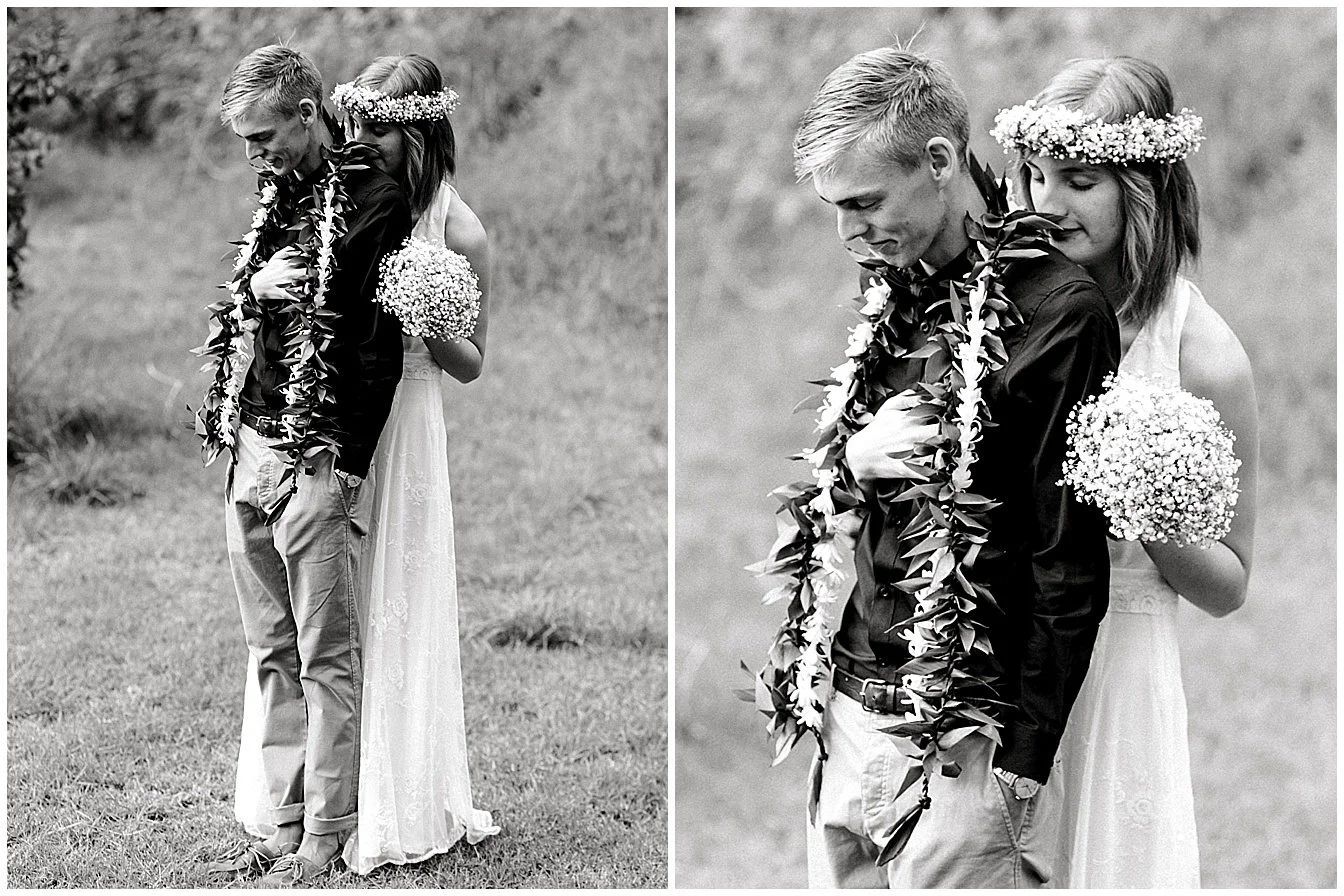 Prayer before the wedding ceremony