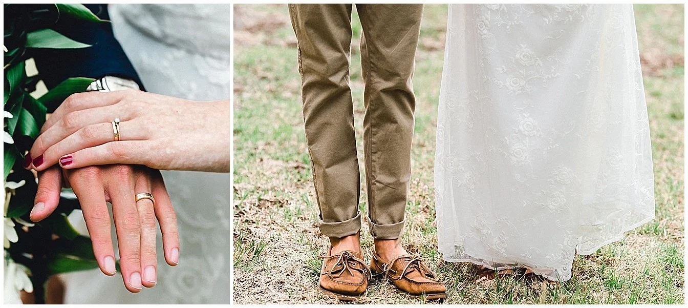 Maui Wedding Details, Wedding Rings and Shoes