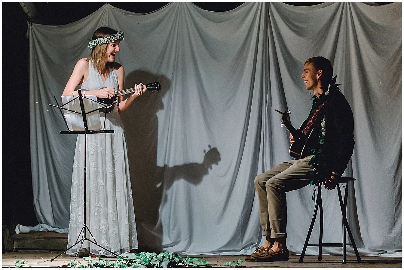 Maui Upcountry Reception Singing