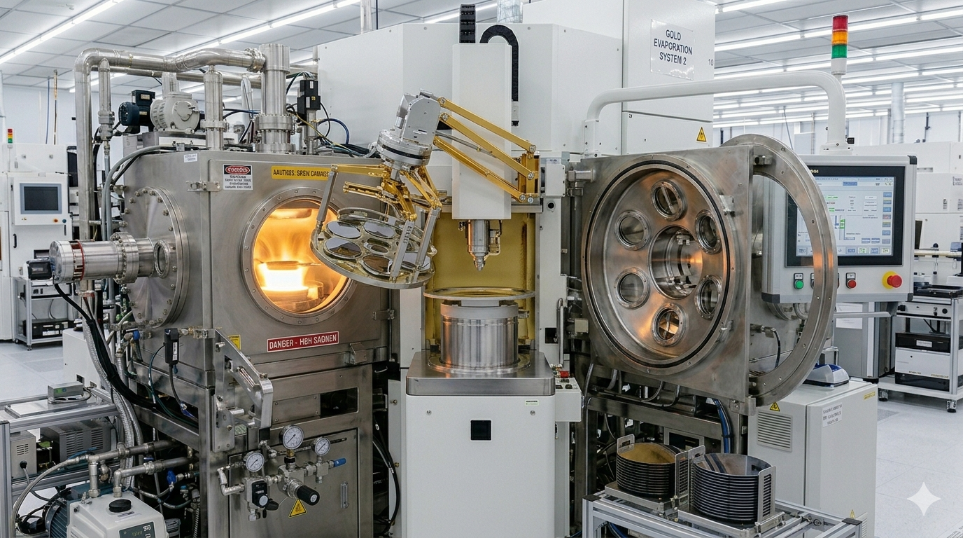 Pile of used aluminum radiators in a recycling yard with workers and industrial equipment in the background.