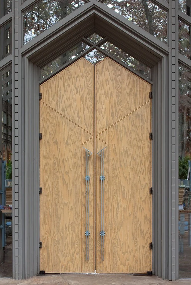 Thorncrown Chapel Doors