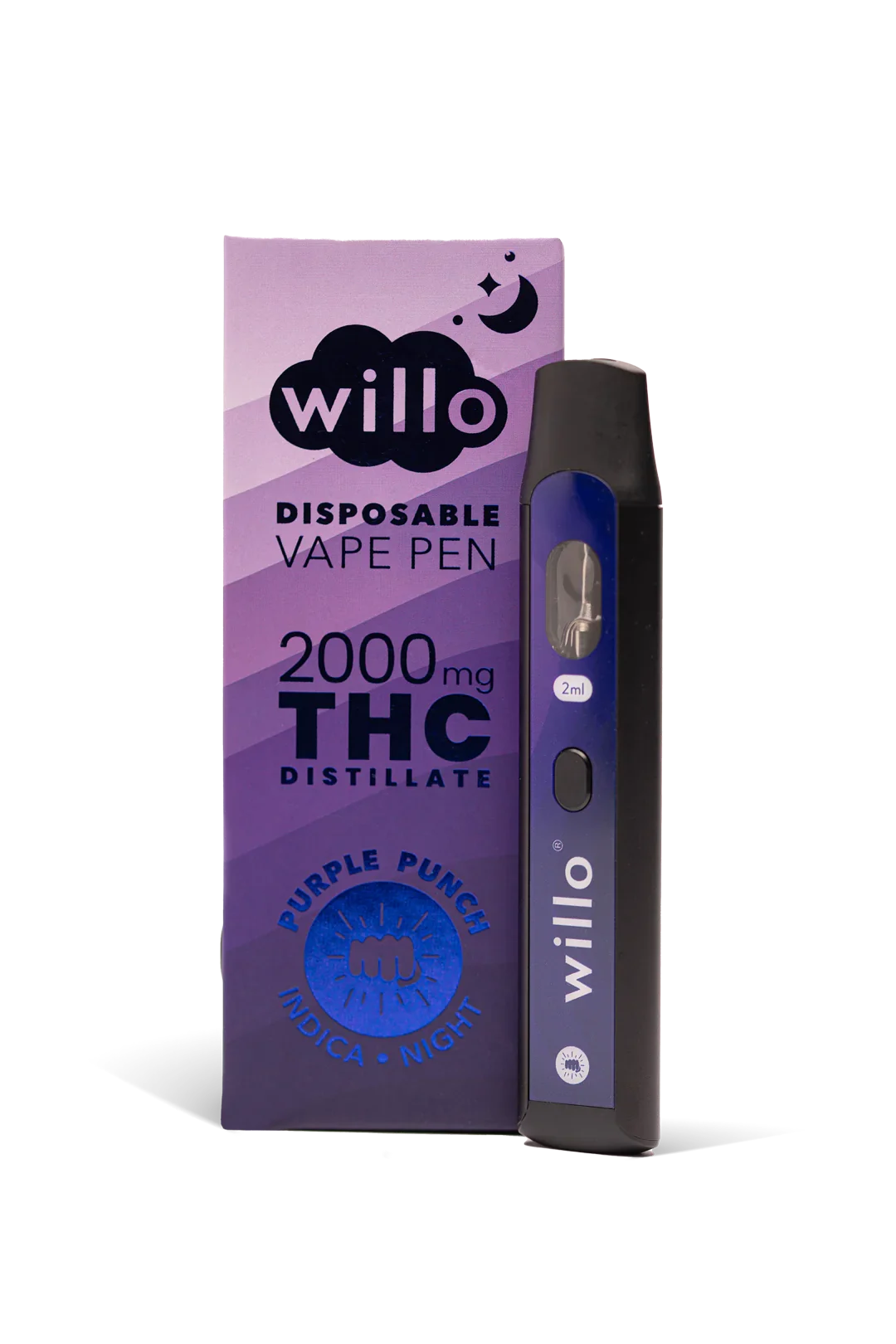 2g Willo THC Disposable Vape Pen