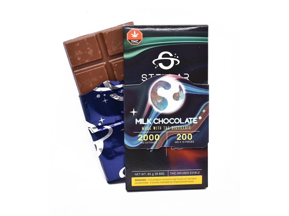 Stellar 2000mg THC Chocolate Bars