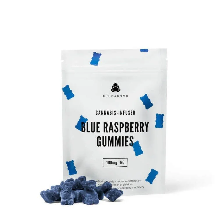 BuudaBomb Blue Raspberry Gummmies