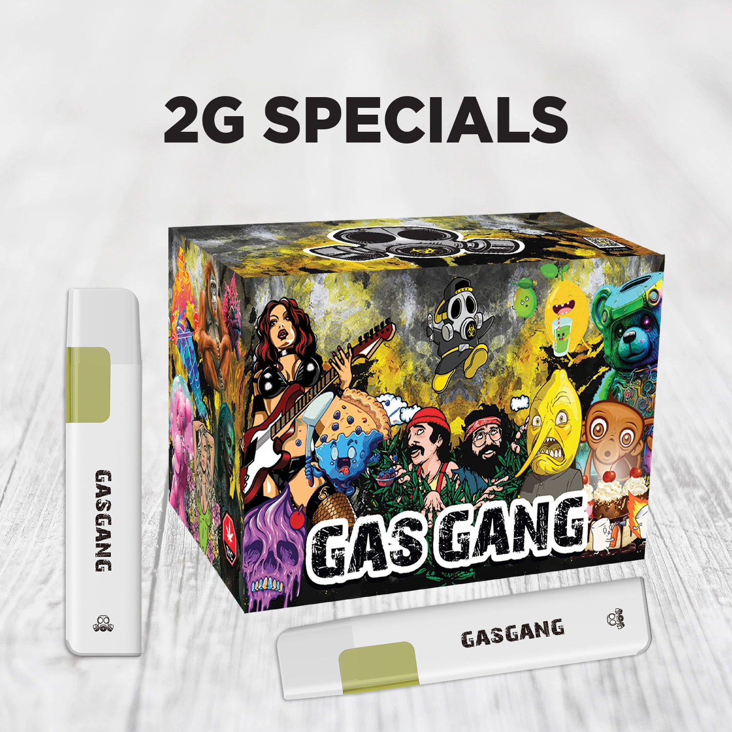 Gas Gang Vapes 2g (Disposable)