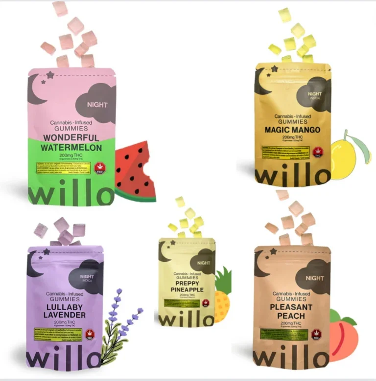 Willo-Gummies Indica 200mg - Willo Night