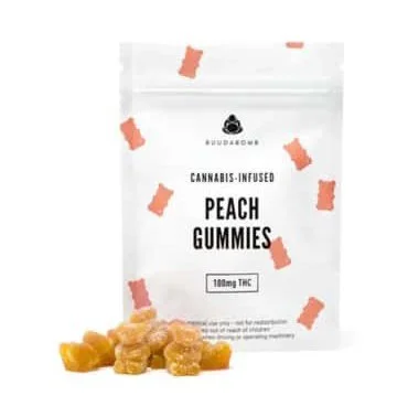 BuudaBomb Peach Gummies