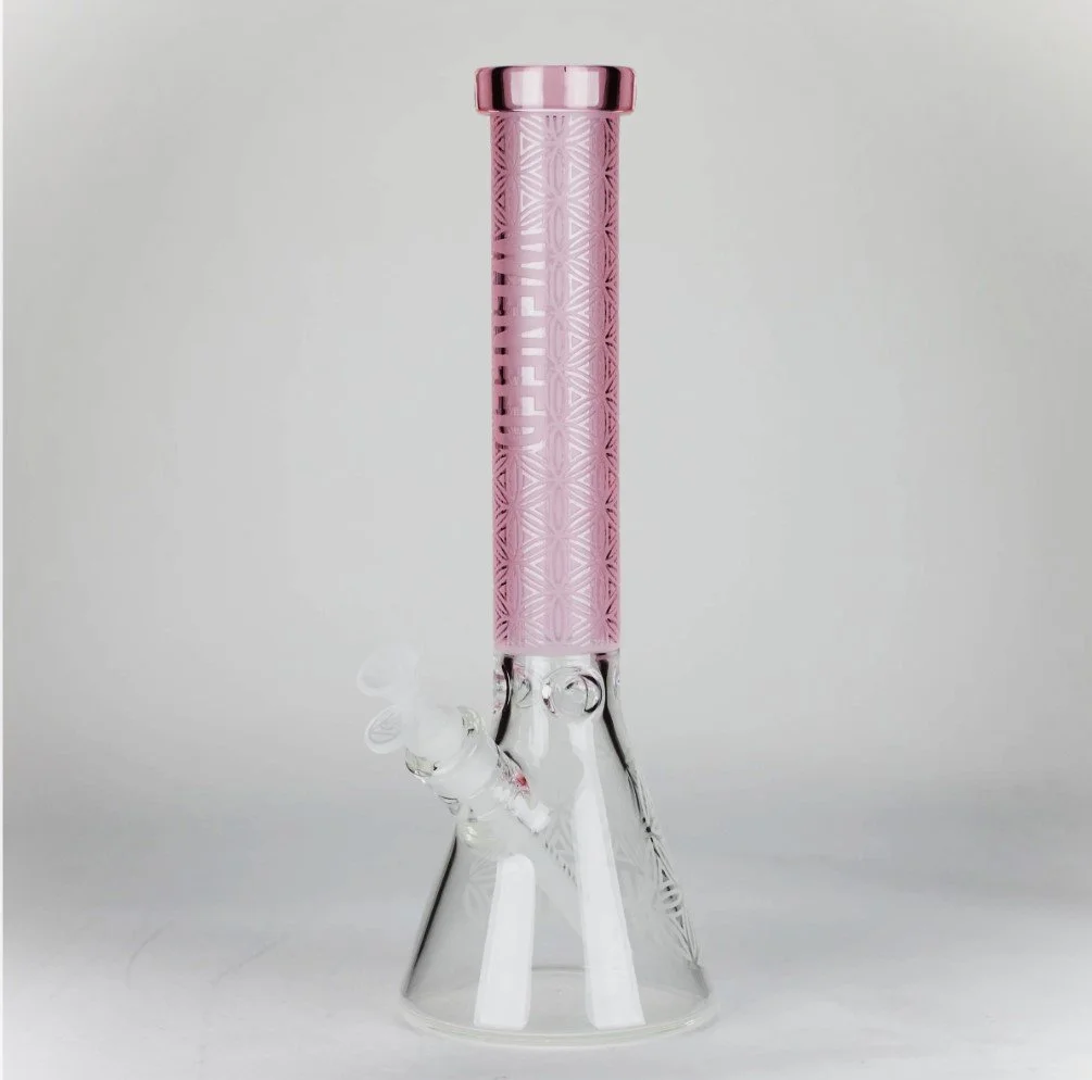 WENEED | 15.5" Celestial Prism Bong (Pink)